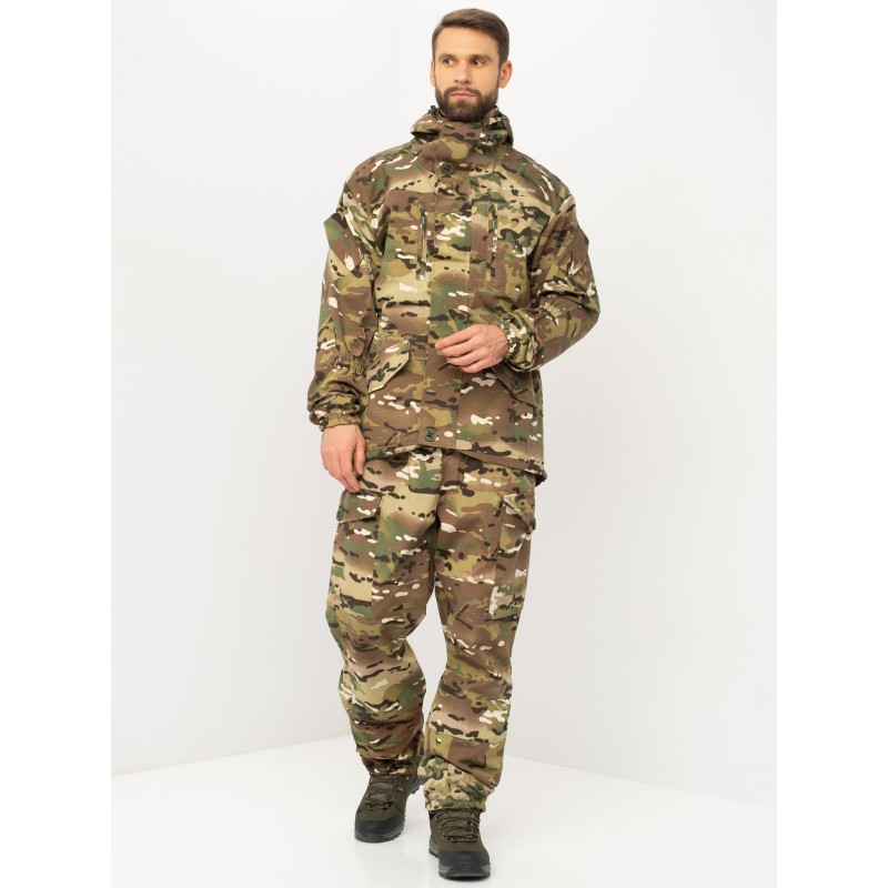 Костюм мужской Huntsman (Восток) Горка 5, ткань Смесовая Рип-Стоп, цвет мультикам, размер 60-62, 182-188 см