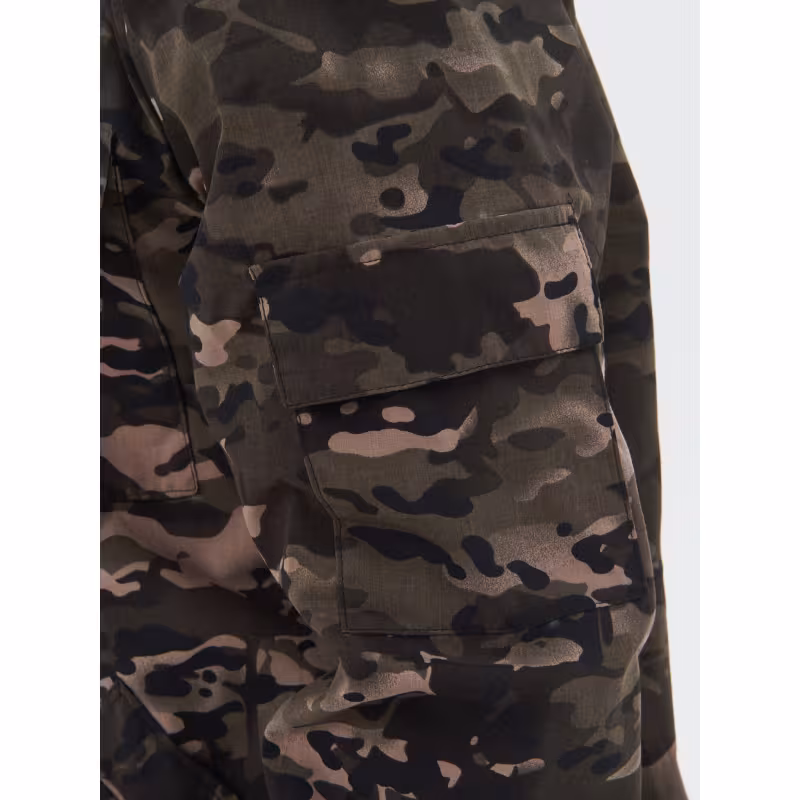 Костюм мужской Huntsman (Восток) Стрелок, ткань Сорочка, цвет Чёрный мультикам, размер 48-50, 182-188 см