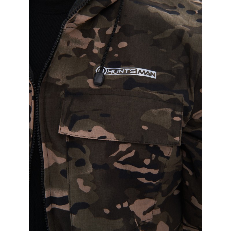 Костюм мужской Huntsman (Восток) Стрелок, ткань Сорочка, цвет Чёрный мультикам, размер 48-50, 182-188 см