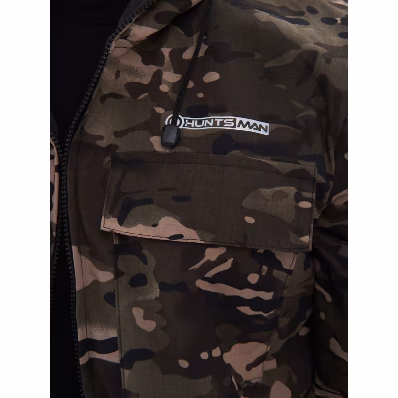 Костюм мужской Huntsman (Восток) Стрелок, ткань Сорочка, цвет Чёрный мультикам, размер 56-58, 170-176 см