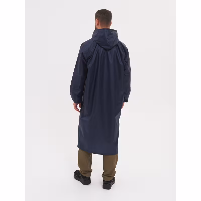 Плащ-дождевик мужской Huntsman (Восток), ткань Таффета, темно-синий, размер 56-58, 182 см