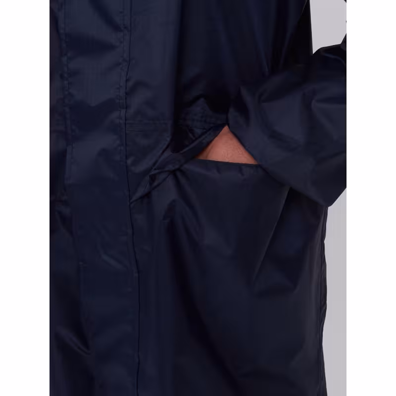 Плащ-дождевик мужской Huntsman (Восток), ткань Таффета, темно-синий, размер 60-62, 188 см