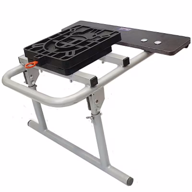 Опора Патриот 1011015, регулируемая складная заниженная с поворотным механизмом