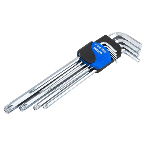 Набор ключей шестигранных Forsage F-5093TXL, 9 предметов