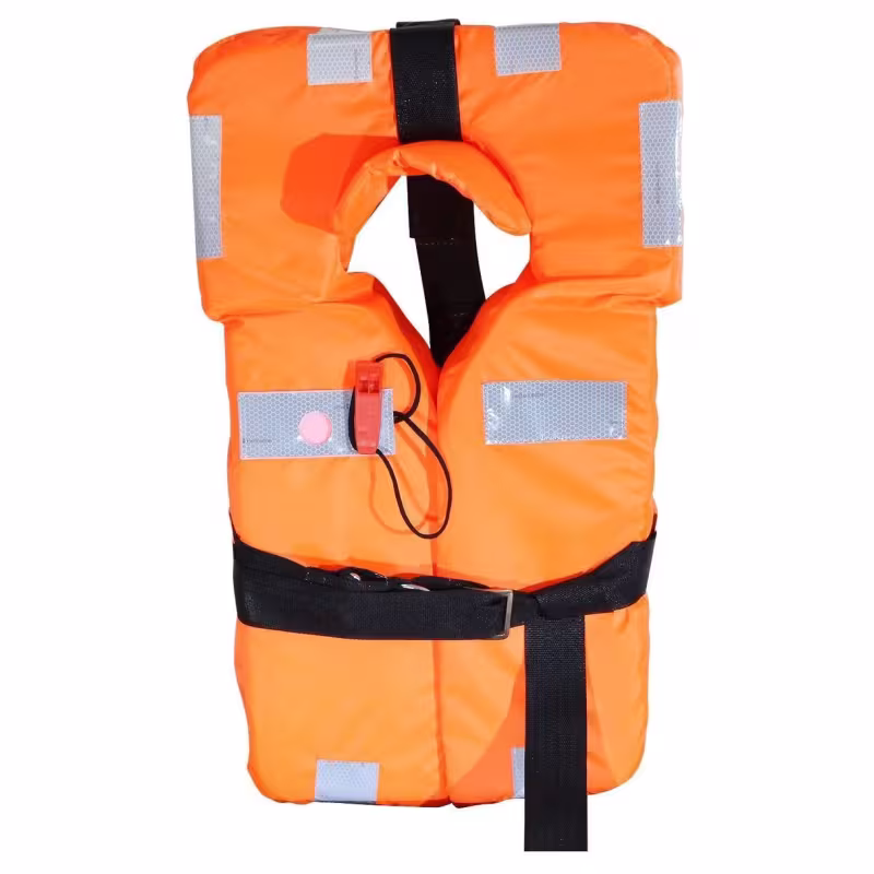 Жилет спасательный с сертификатом РМРС, оранжевый