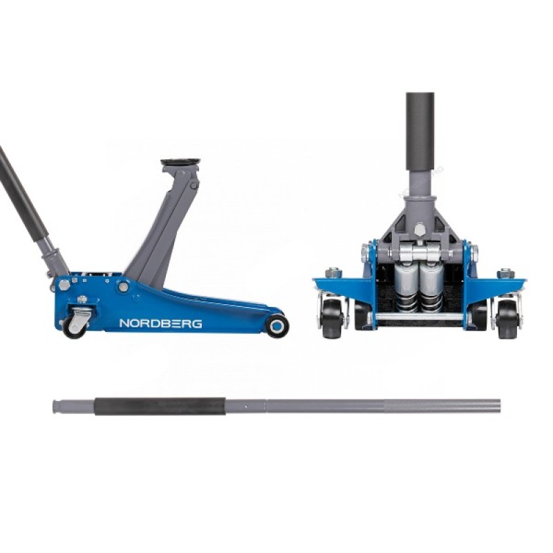 Домкрат подкатной гидравлический Nordberg N32025E, 2.5 т