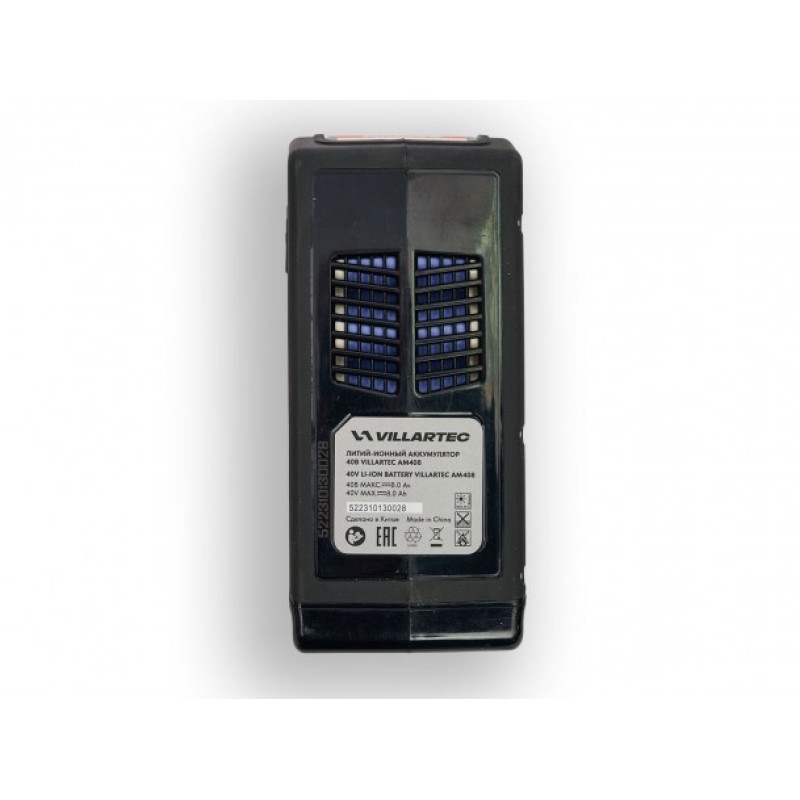 Аккумулятор Villartec AM408, 40В, 8Ач