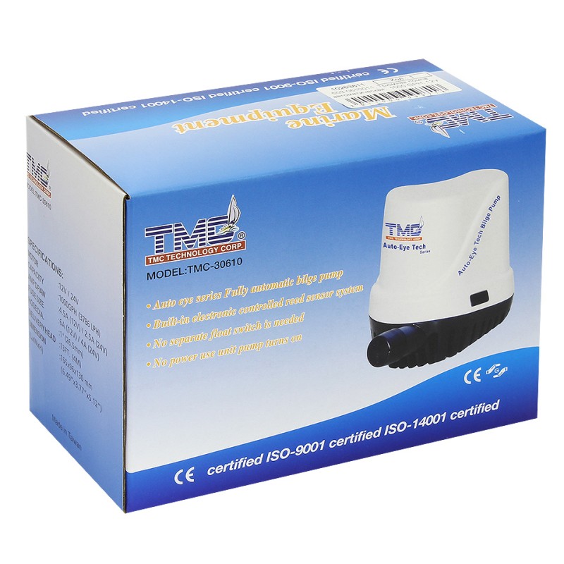 Помпа водооткачивающая автоматическая TMC 10263811, 63 л/мин