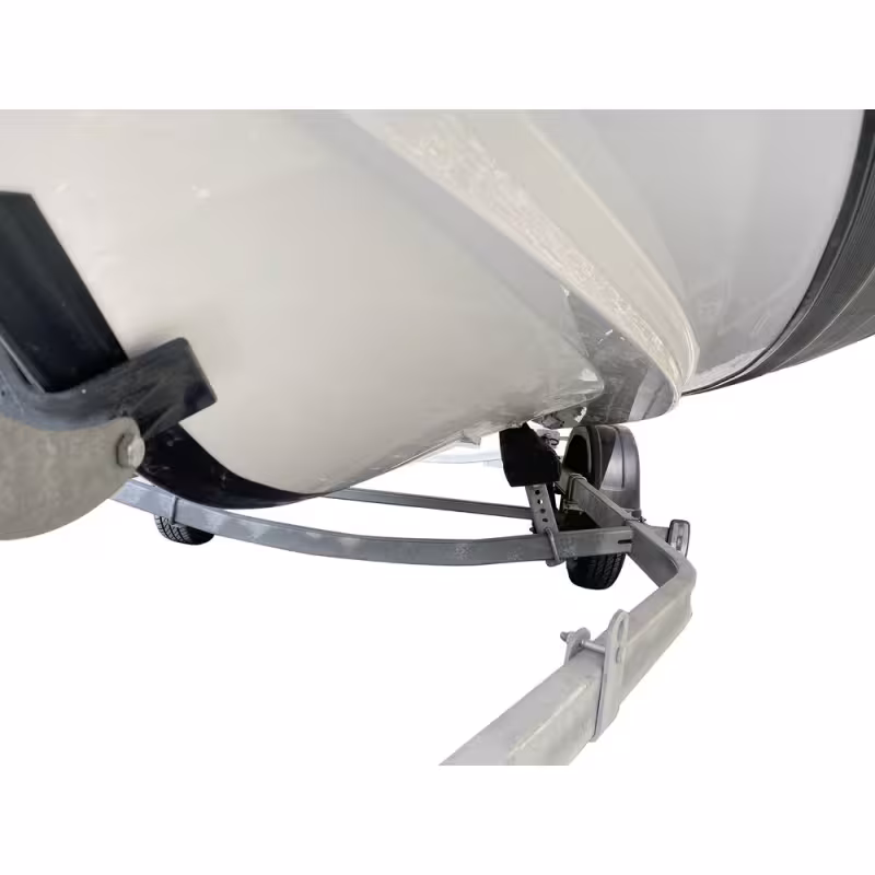 Лодка РИБ с монтажным блоком Навигатор 400R Pro, оранжевый