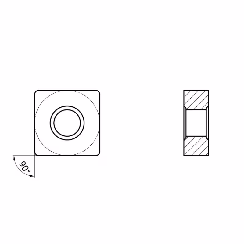 Пластина токарная Garwin SNMG120412-MM3-GH20MS, для обработки нержавеющих сталей и жаропрочных сплавов