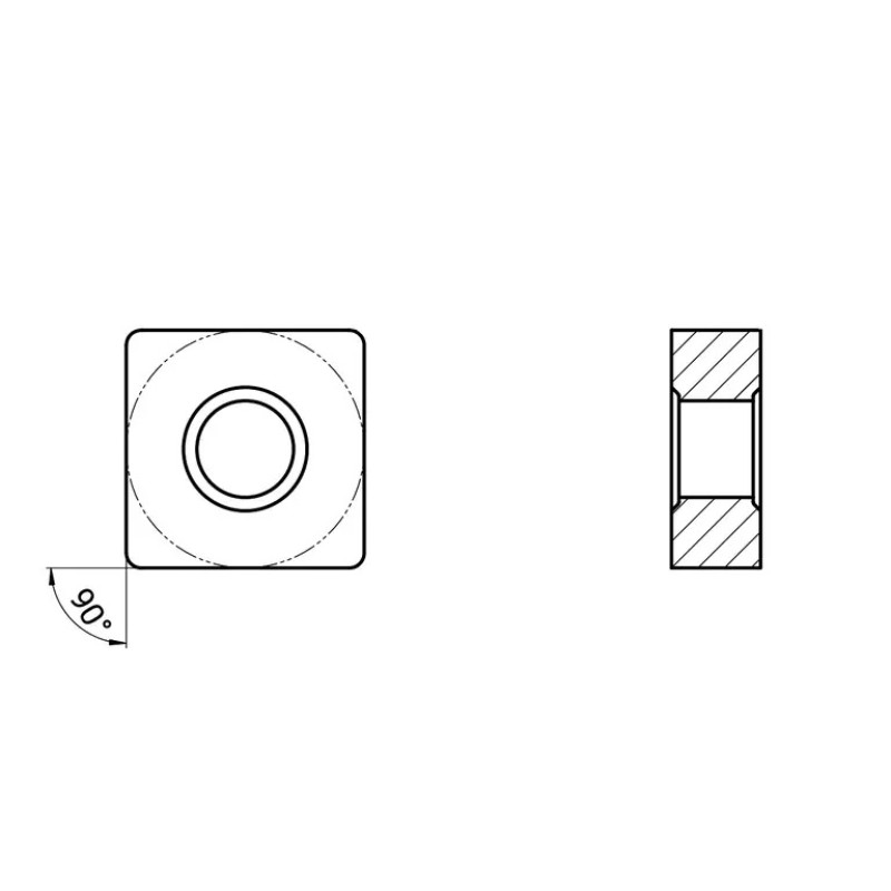 Пластина токарная Garwin SNMG120412-MM3-GH20MS, для обработки нержавеющих сталей и жаропрочных сплавов