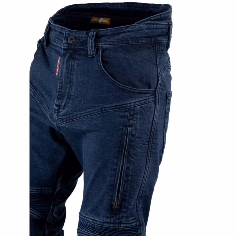 Мотоджинсы мужские Starks Savage Cordura Denim EF56, синий, размер 31 (46-48)