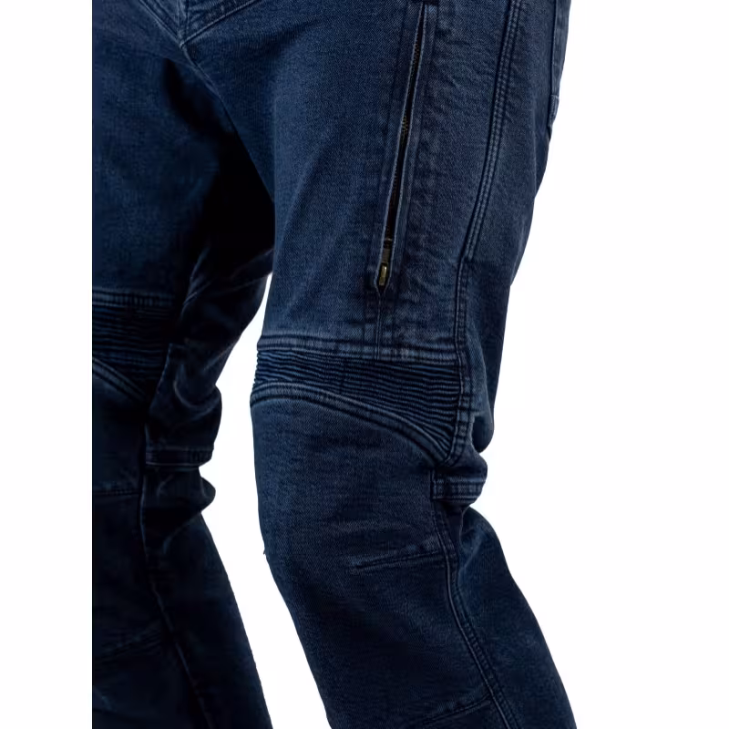 Мотоджинсы мужские Starks Savage Cordura Denim EF56, синий, размер 33 (48-50)