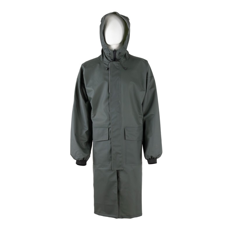 Плащ-дождевик мужской Элементаль Ifrit Gidra, ткань винитол, оливковый, размер 58-62, 182-188 см