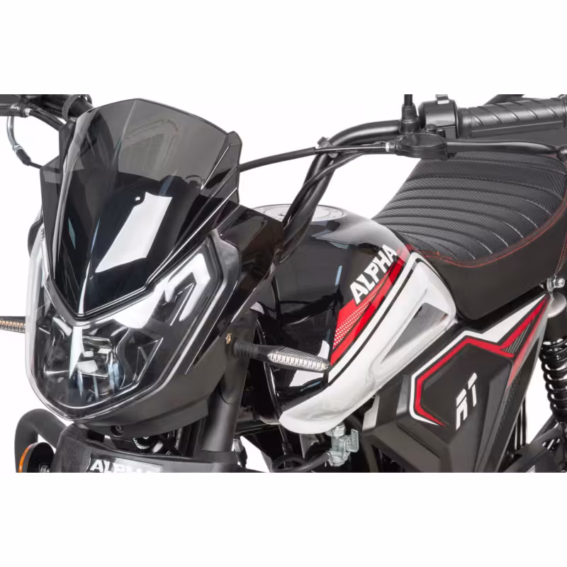 Мопед Motoland Alpha RТ 11, черный