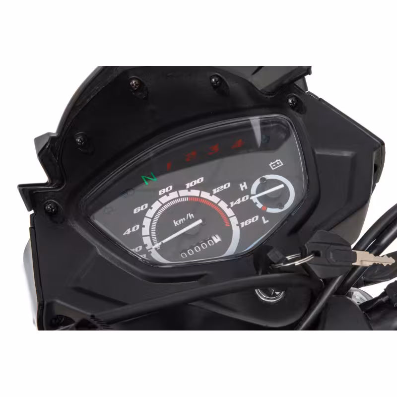 Мопед Motoland Alpha RТ 11, черный