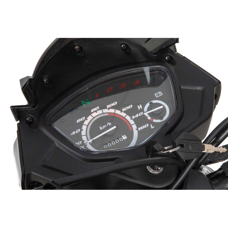 Мопед Motoland Alpha RТ 11, черный