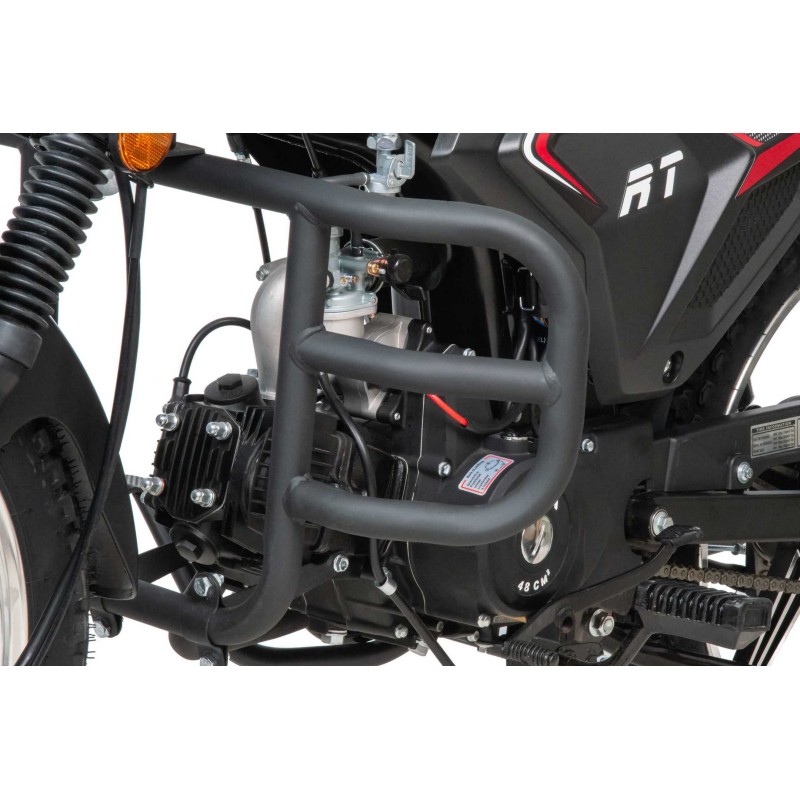 Мопед Motoland Alpha RТ 11, черный