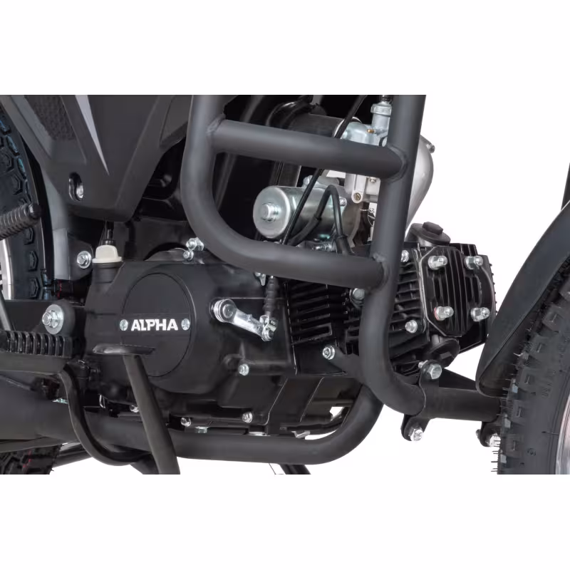 Мопед Motoland Alpha RТ 11, черный