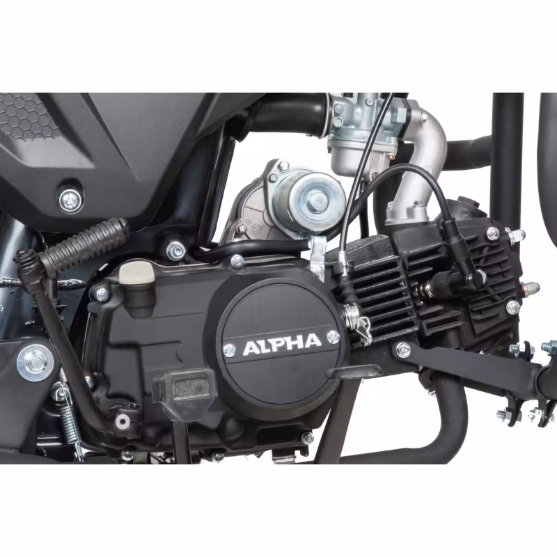 Мопед Motoland Alpha RТ 11, черный