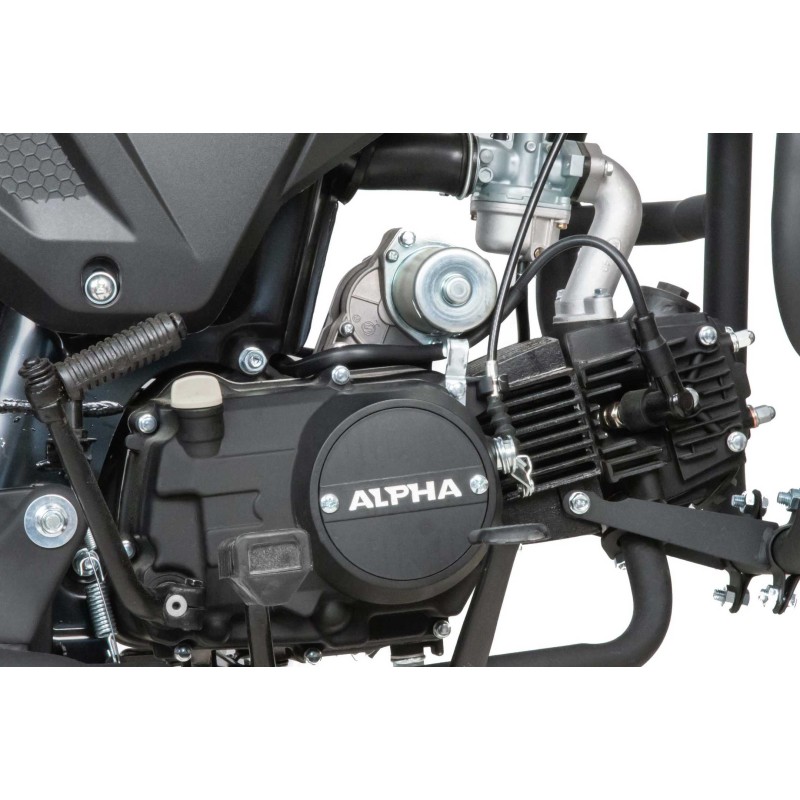 Мопед Motoland Alpha RТ 11, черный