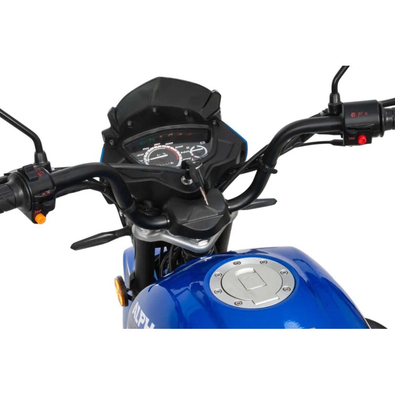 Мопед Motoland Alpha RТ 11, синий