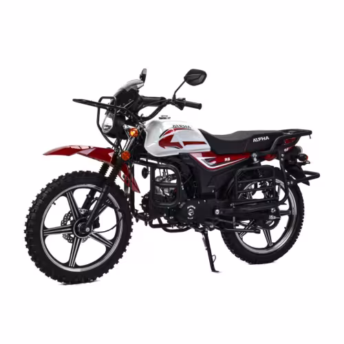 Мопед Motoland Alpha Forester RS 11, красный (колеса 18/18)