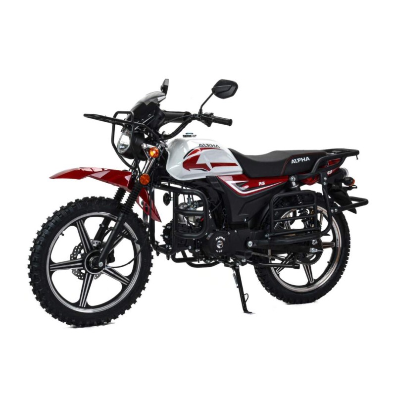 Мопед Motoland Alpha Forester RS 11, красный (колеса 18/18)