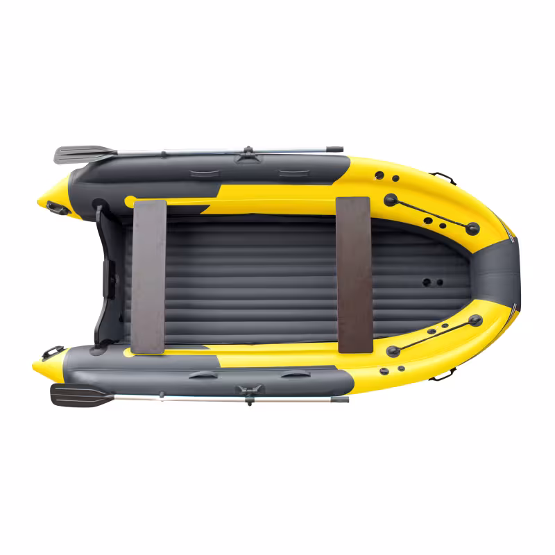 Лодка РИБ с интегрированным фальшбортом и рулевой консолью Angler Tornado 460S FI