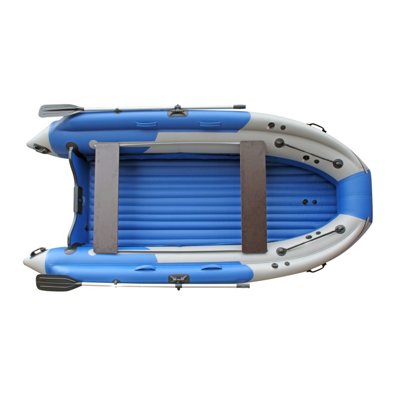 Лодка РИБ с интегрированным фальшбортом и рулевой консолью Angler Tornado 460S FI