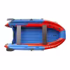 Лодка надувная РИБ с фальшбортом и рулевой консолью Angler Tornado 460S FI