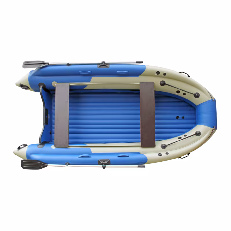 Лодка РИБ с интегрированным фальшбортом и рулевой консолью Angler Tornado 460S FI