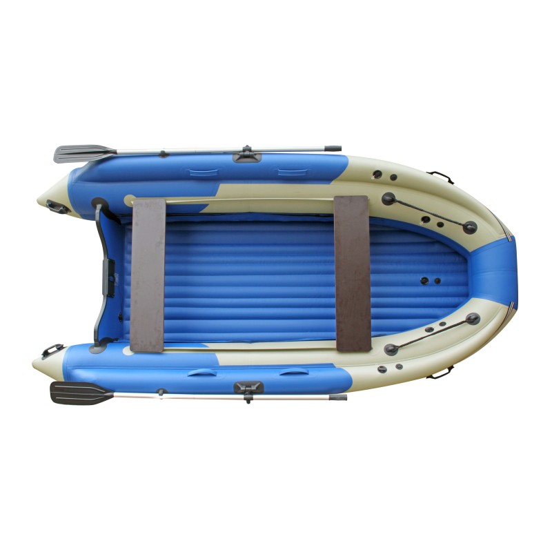 Лодка РИБ с интегрированным фальшбортом и рулевой консолью Angler Tornado 460S FI