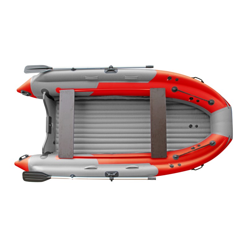 Лодка РИБ с интегрированным фальшбортом и рулевой консолью Angler Tornado 460S FI