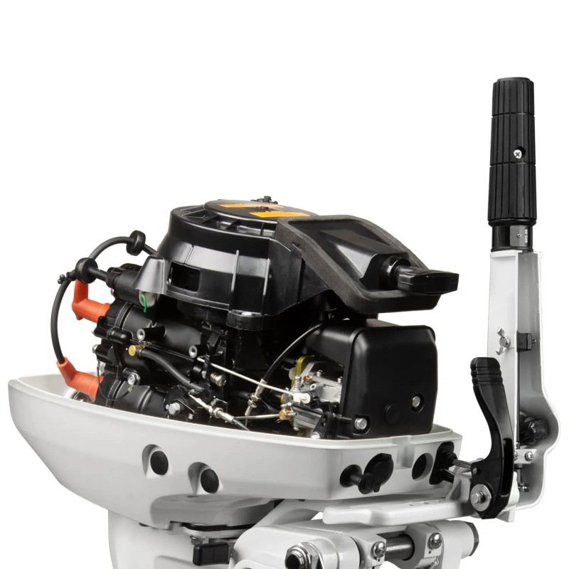 Лодочный мотор 2-тактный Gladiator G 9.9FHS White, 9.9 л.с.