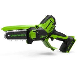Электропила-сучкорез аккумуляторная Greenworks G24MCS10