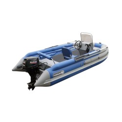 Лодка РИБ с интегрированным фальшбортом Angler Tornado 430 Skat Fi