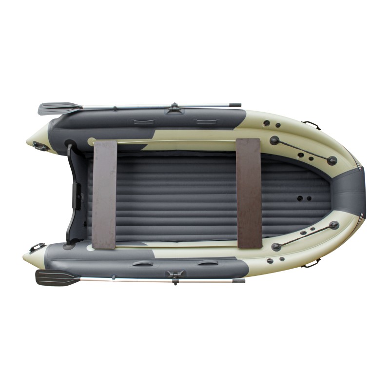 Лодка РИБ с интегрированным фальшбортом Angler Tornado 430 Skat Fi