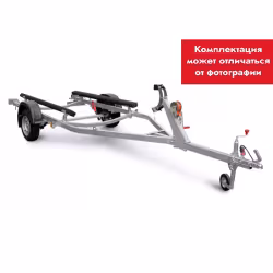 Прицеп лодочный одноосный МЗСА 81771D.101, ложементы
