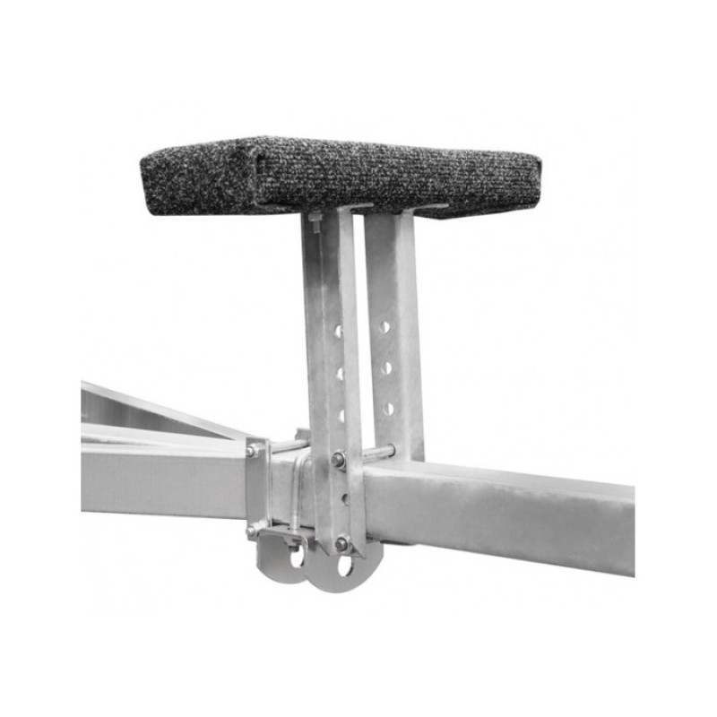 Прицеп лодочный одноосный МЗСА 81771С.012 Компакт, опорное колесо