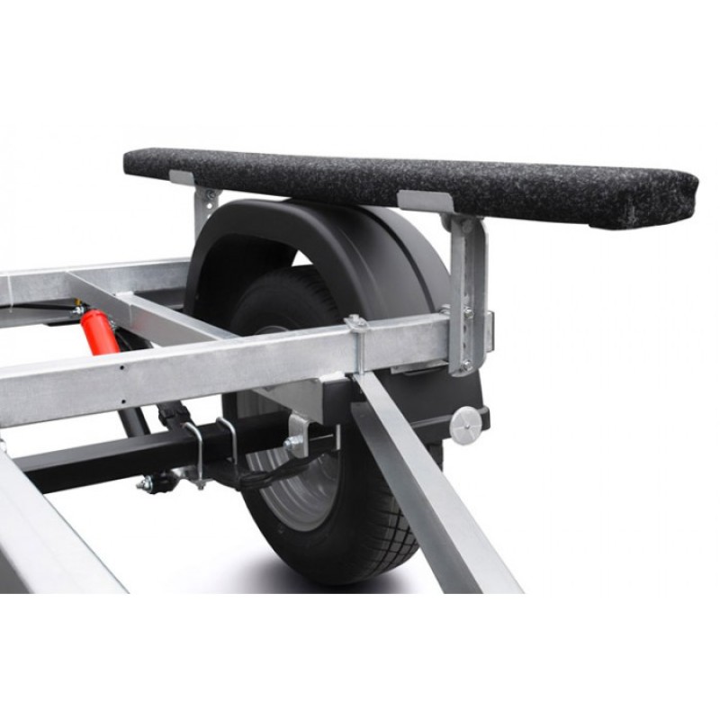 Прицеп лодочный одноосный МЗСА 81771С.012 Компакт, опорное колесо