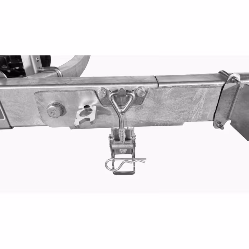 Прицеп лодочный одноосный с опорным колесом Спутник Aqua ZN 40 самосвал