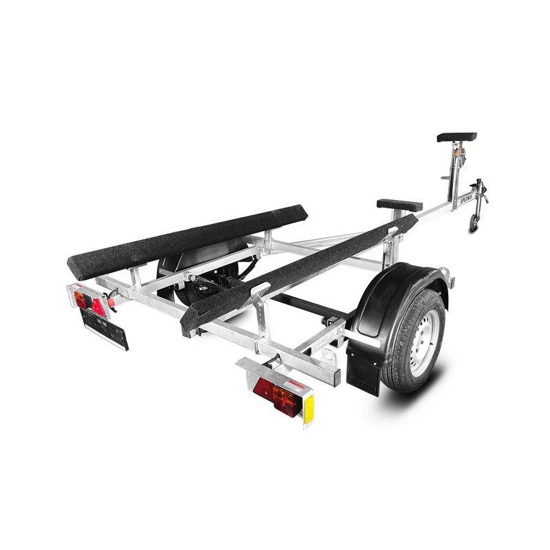 Прицеп лодочный одноосный Спутник Aqua  ZN 45 Lite