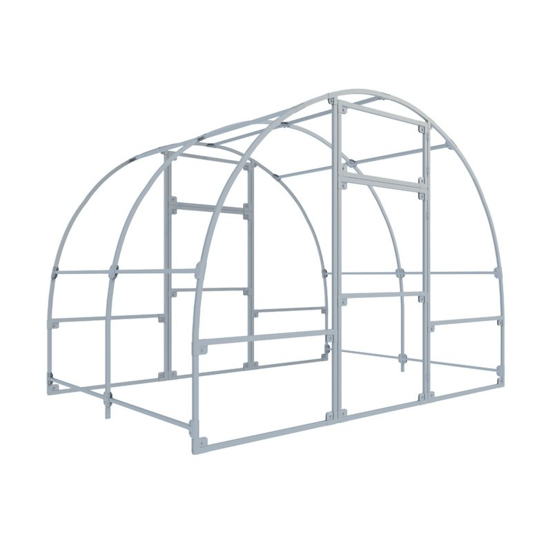 Каркас теплицы Райский сад 3x6x2 м, шаг 1 м