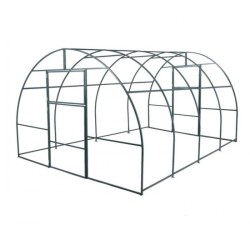 Каркас теплицы Райский сад 3x6x2 м, шаг 0,65 м