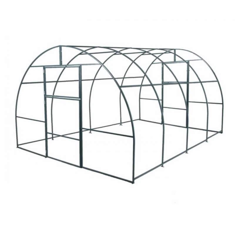 Каркас теплицы Райский сад 3x6x2 м, шаг 0,65 м