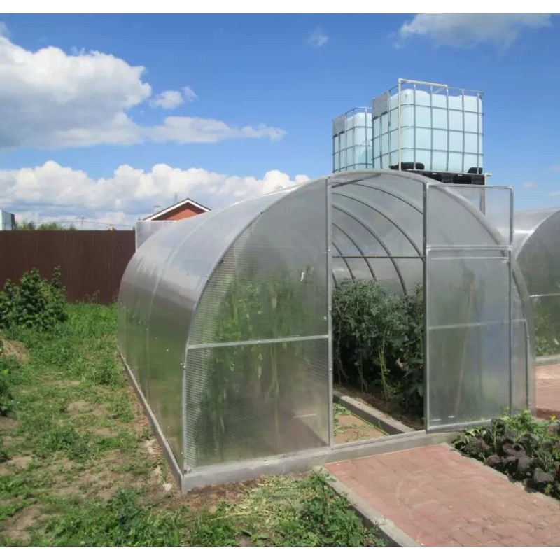 Каркас теплицы Княжеская 3x6x2 м, шаг 0,65 м