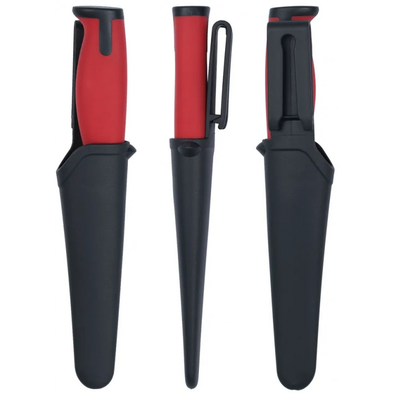 Нож туристический HL Basic Black+Red, клинок 10 см