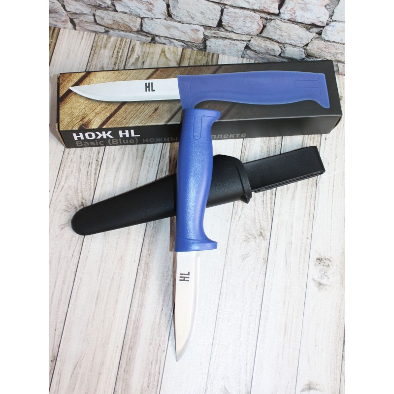 Нож туристический HL Basic Blue, клинок 9 см