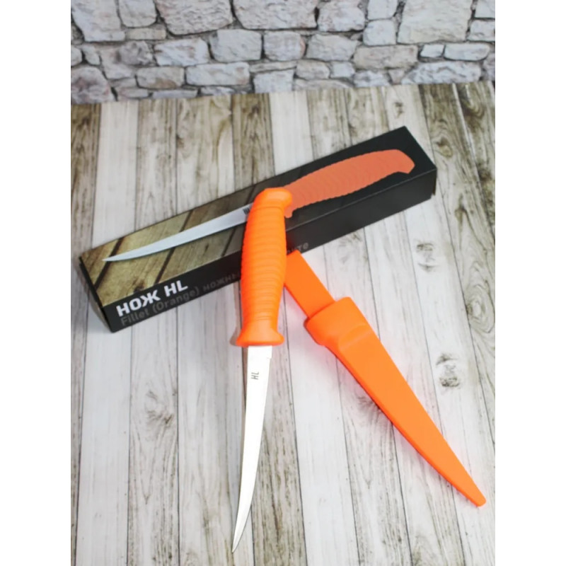 Нож филейный HL Fillet Orange, клинок 15.2 см